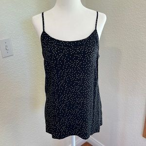 Black 100% Silk Camisole by Madewell